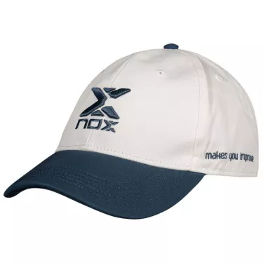 Casquette Nox Street Crème / Bleu