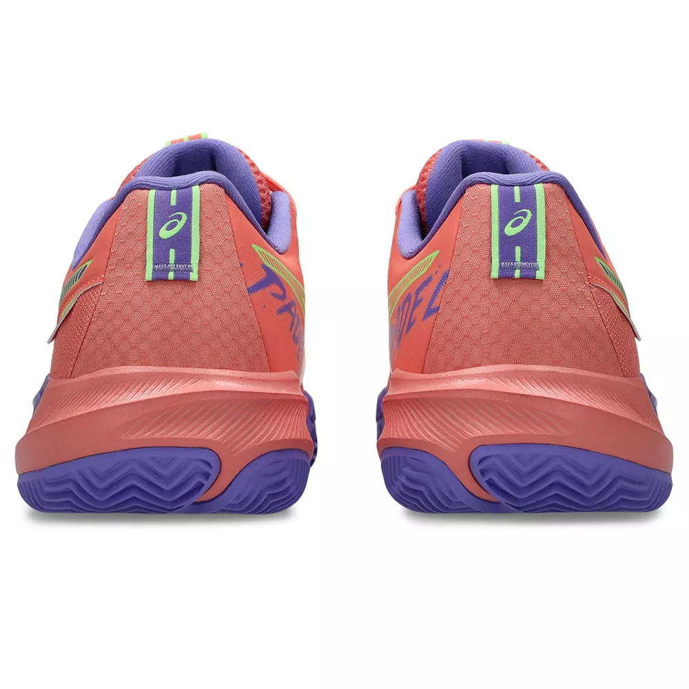 Chaussures Asics Gel Challenger 15 Padel Femme Corail / Violet