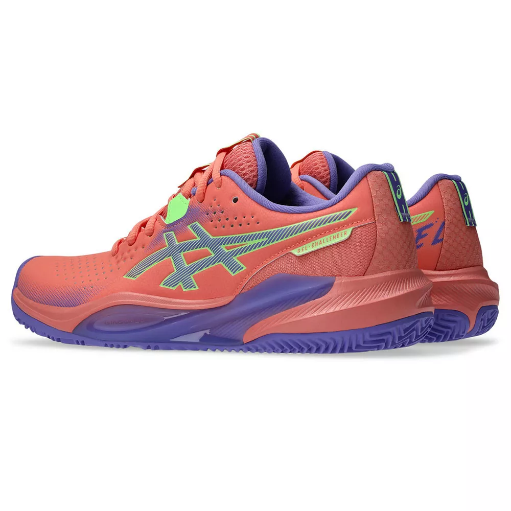 Chaussures Asics Gel Challenger 15 Padel Femme Corail / Violet