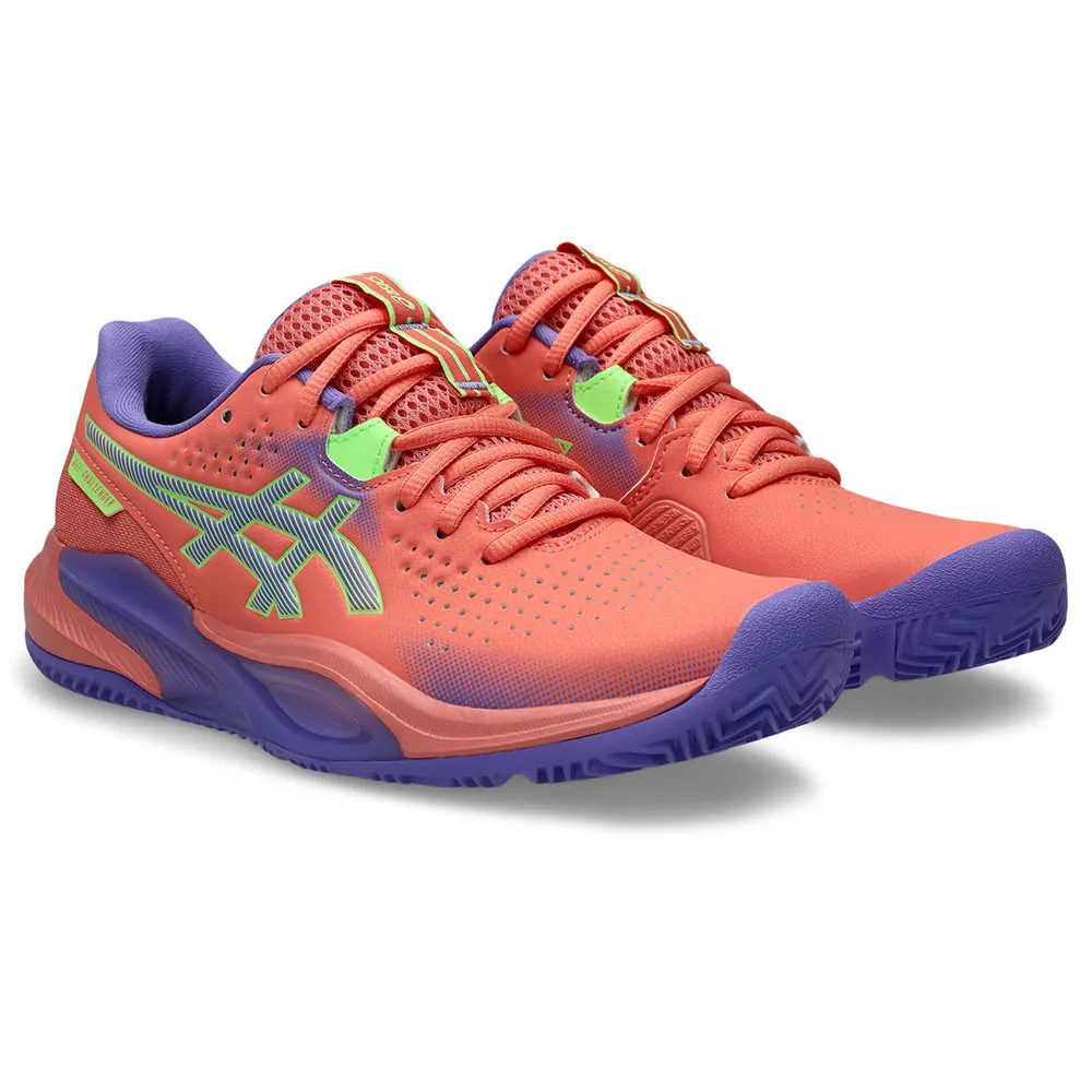 Chaussures Asics Gel Challenger 15 Padel Femme Corail / Violet