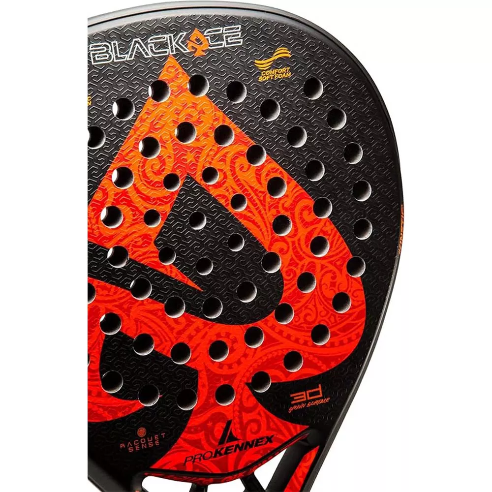 Raquette Pro Kennex Kinetic Black Ace Red 2026
