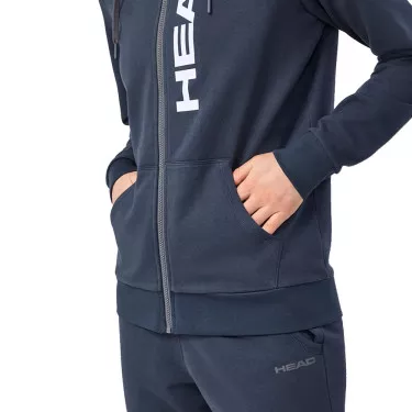 Veste à capuche Head Club Original FZ Femme Bleu marine