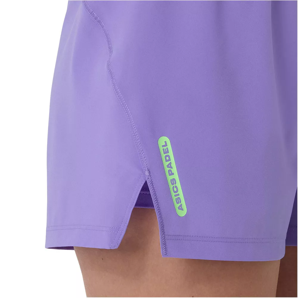 Short Asics Padel Court 2-n-1 Femme Violet