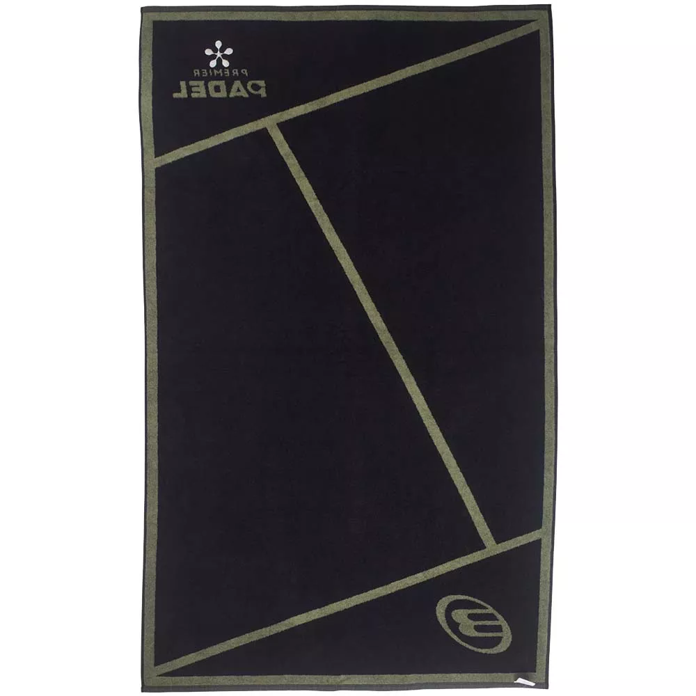 Serviette Bullpadel Premier Padel Kaki / Noir 150x90