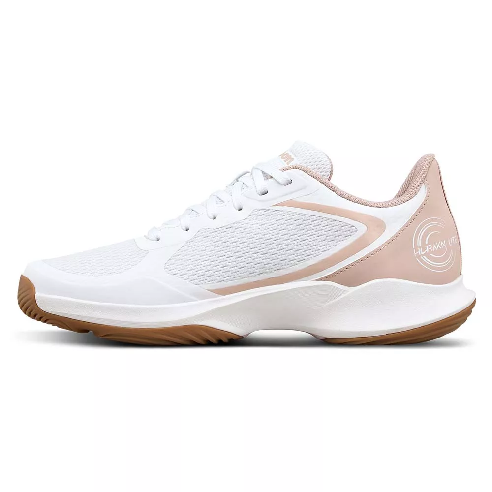 Chaussures Wilson Hurakn Lite Padel Femme Blanc / Rose poudré
