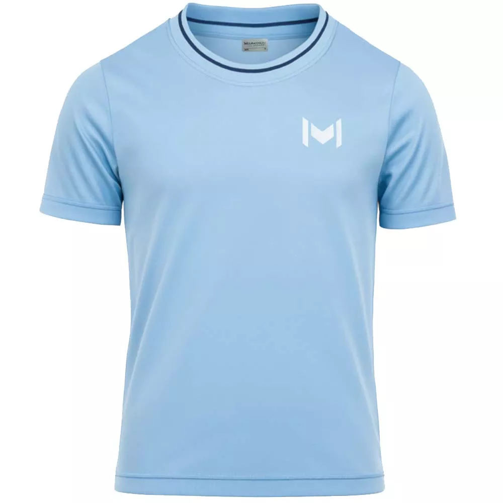 T-shirt Mouratoglou GS M Garçon Bleu clair