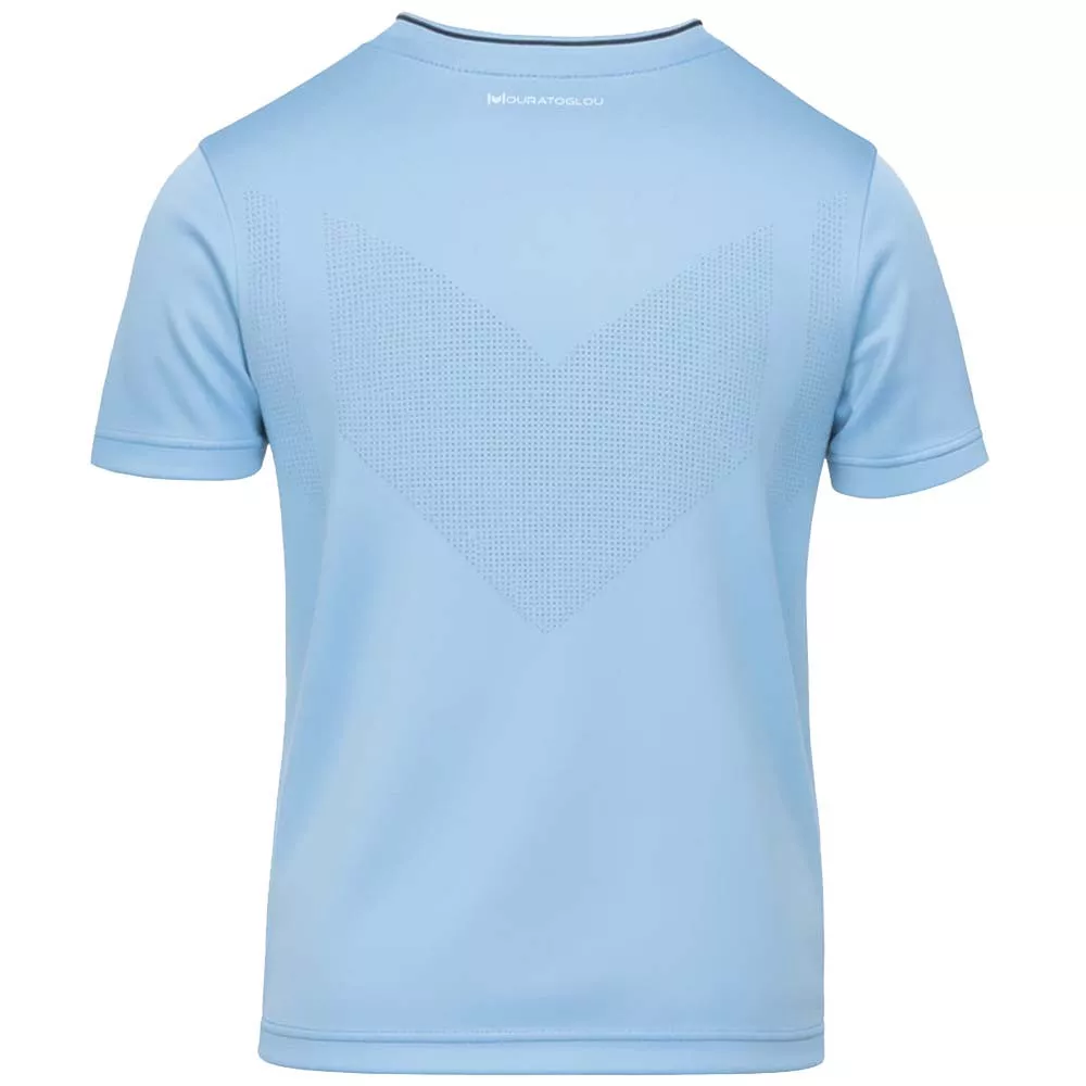T-shirt Mouratoglou GS M Garçon Bleu clair
