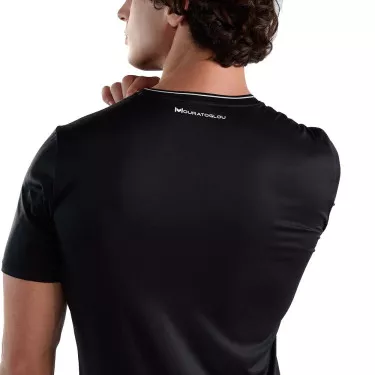 T-shirt Mouratoglou Tech Noir