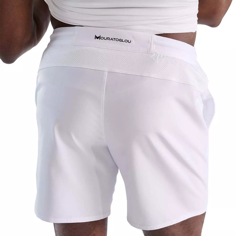 Short Mouratoglou Performance Blanc