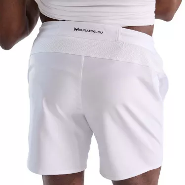 Short Mouratoglou Performance Blanc
