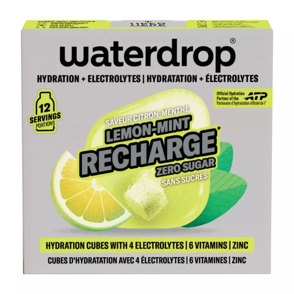 Recharge Waterdrop Citron / Menthe x12