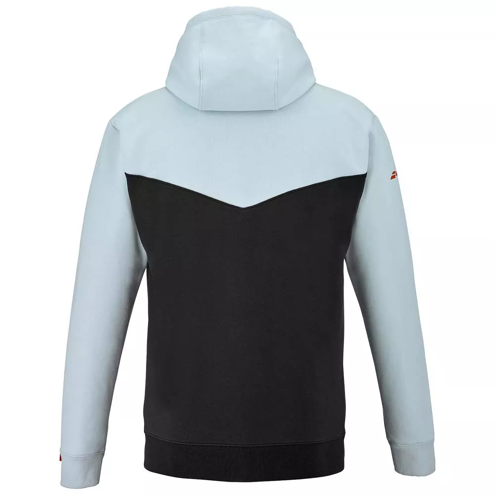 Sweat à capuche Babolat Exercise Bleu clair / Noir