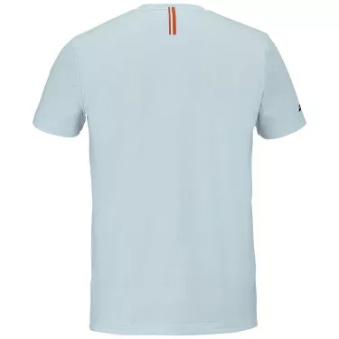 T-Shirt Babolat Play Crew Neck Bleu clair