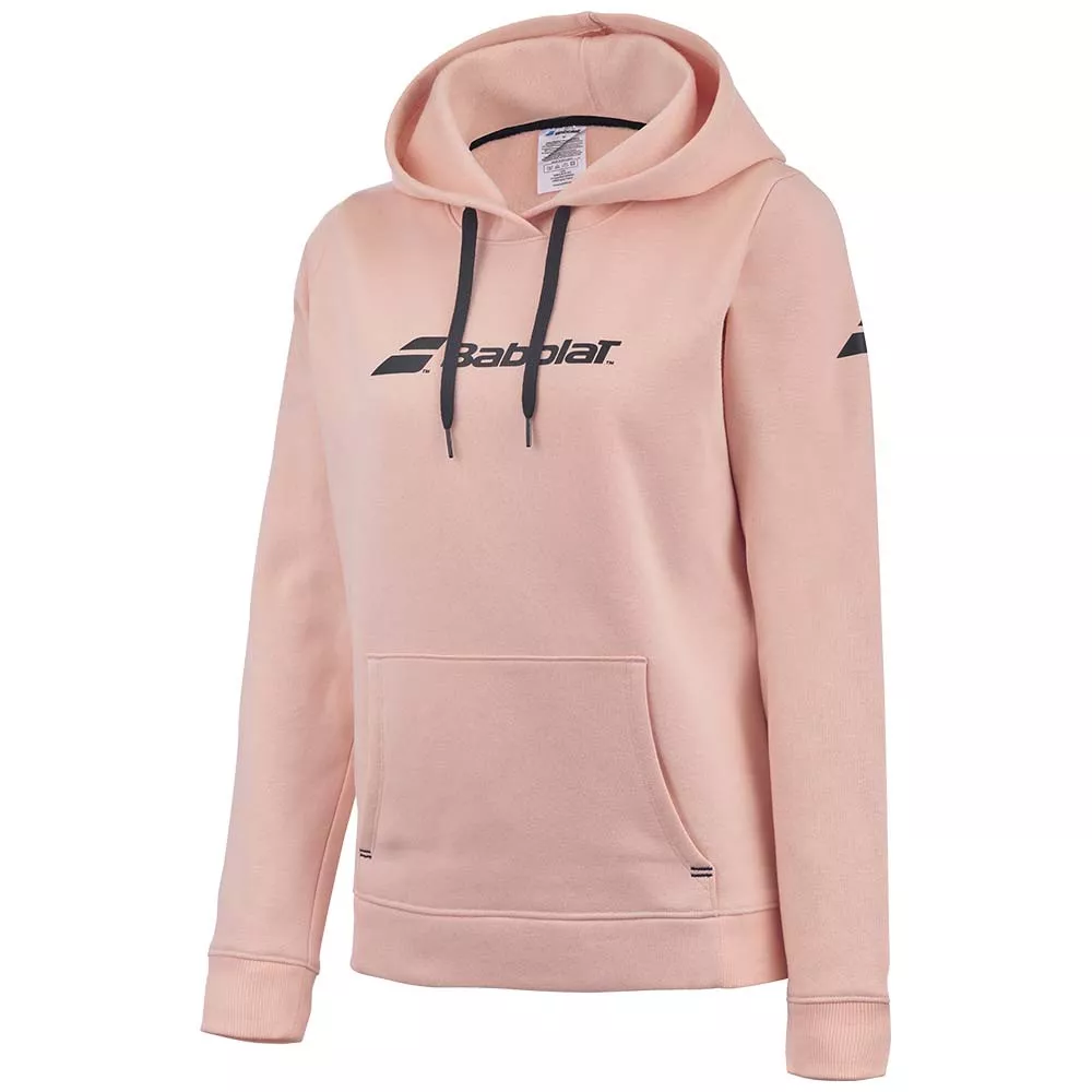 Sweat à capuche Babolat Exercise Femme Rose poudré