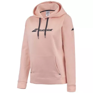 Sweat à capuche Babolat Exercise Femme Rose poudré