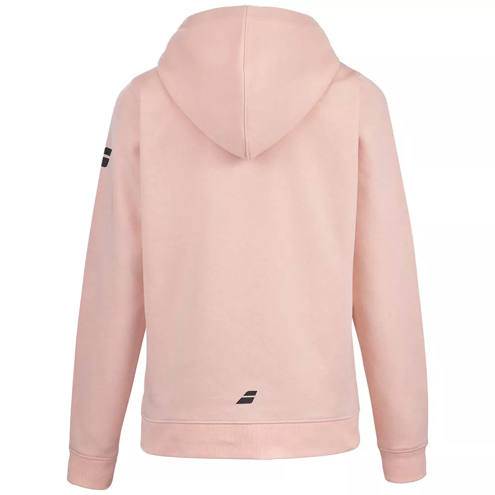 Sweat à capuche Babolat Exercise Femme Rose poudré