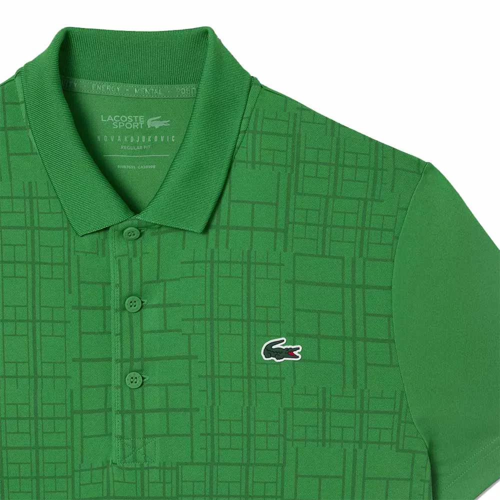 Polo Lacoste Tennis Novak Djokovic Vert
