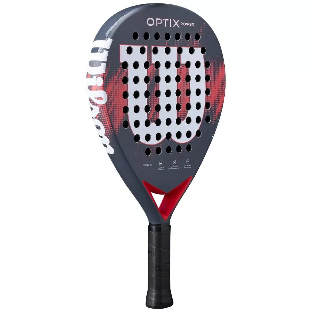 Raquette de padel Wilson Optix V2 Power Red