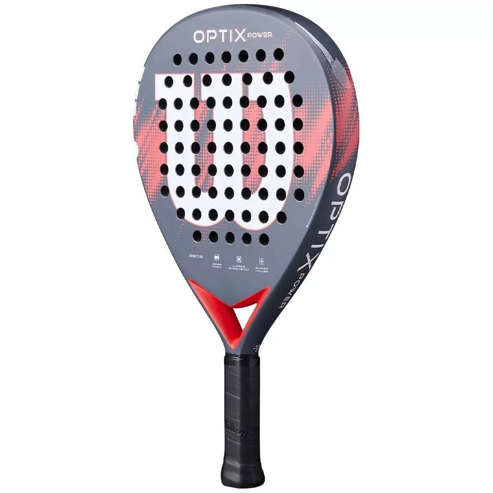 Raquette de padel Wilson Optix V2 Power Red