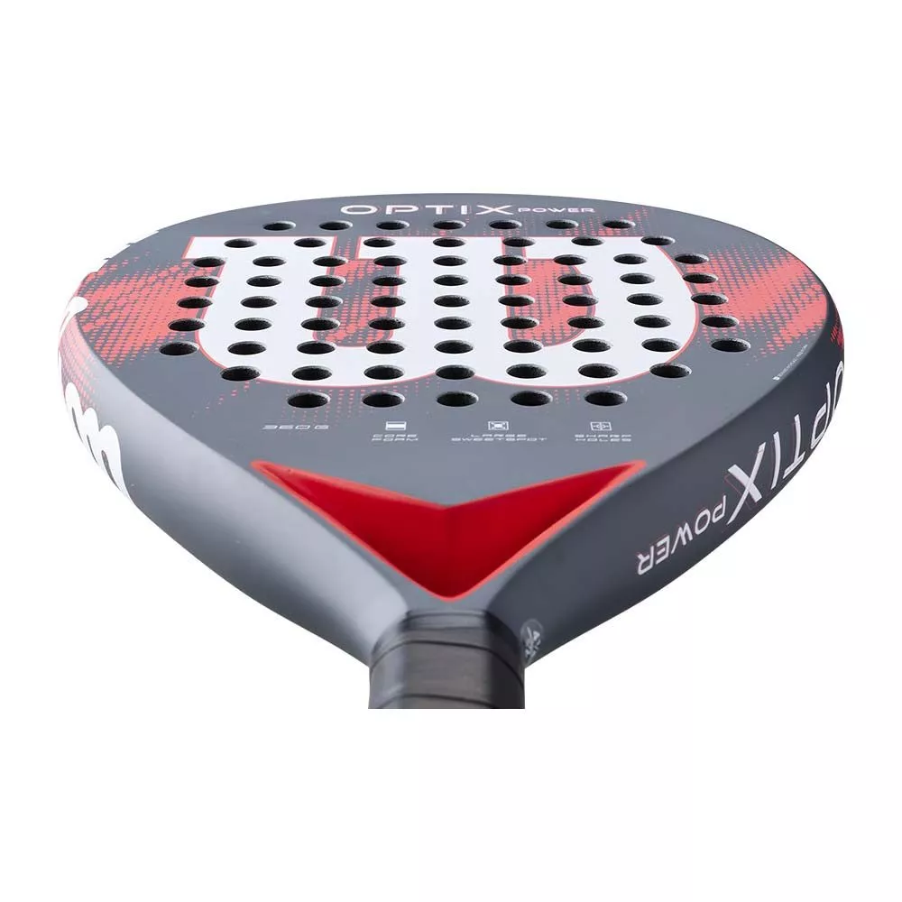 Raquette de padel Wilson Optix V2 Power Red