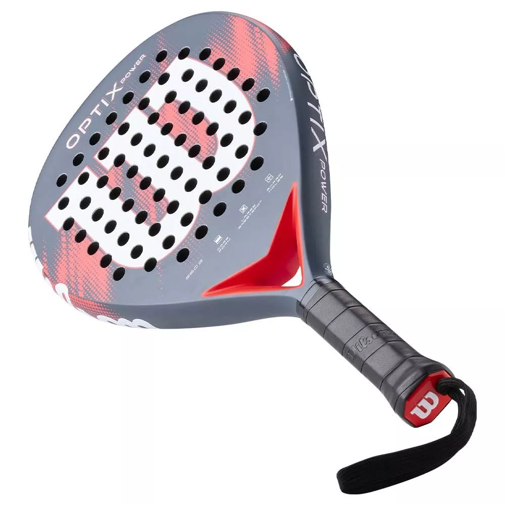 Raquette de padel Wilson Optix V2 Power Red