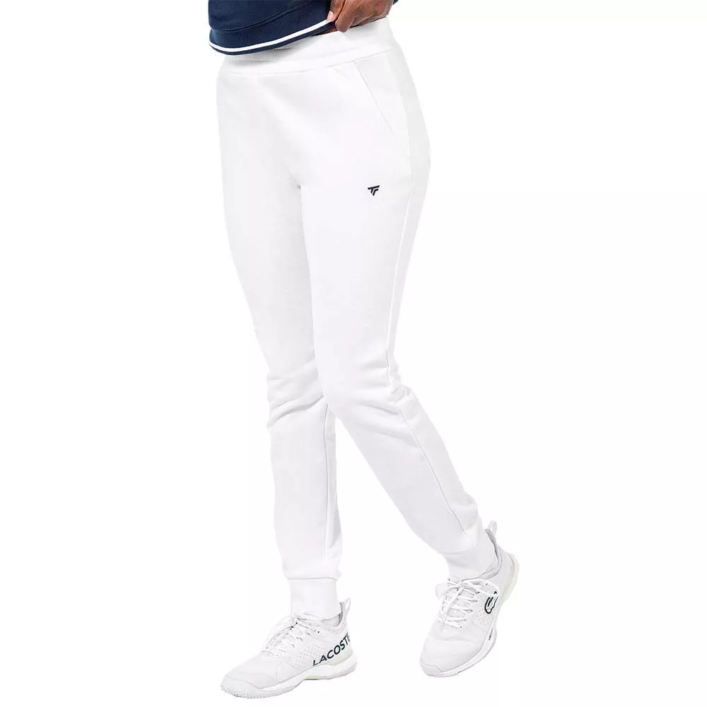 Pantalon Tecnifibre Team Terry Pants Femme Blanc