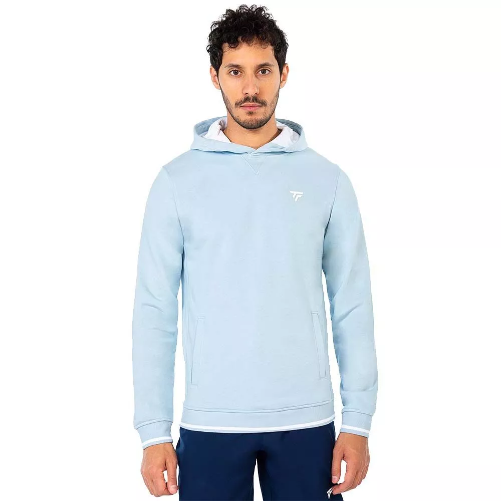 Sweat à capuche Tecnifibre Team Terry Hoodie Bleu ciel