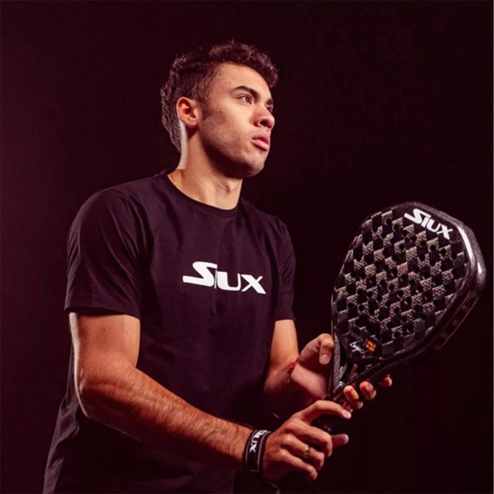 Raquette de padel Siux Fenix Pro 5 Black Edition Augsburger