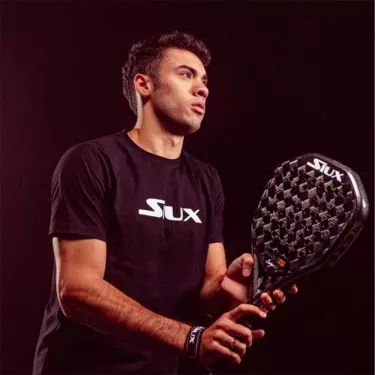 Raquette de padel Siux Fenix Pro 5 Black Edition Augsburger