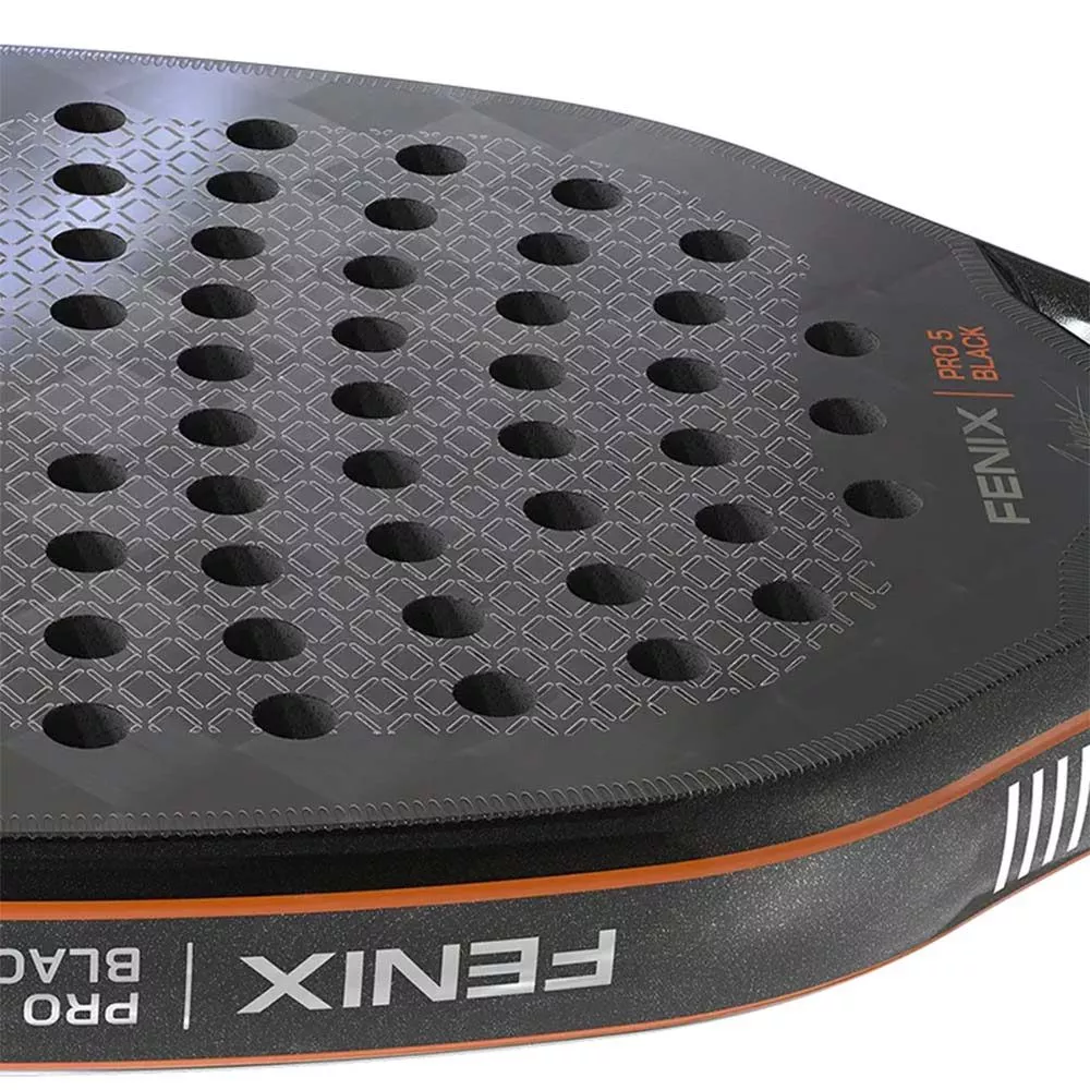 Raquette de padel Siux Fenix Pro 5 Black Edition Augsburger