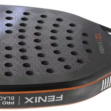 Raquette de padel Siux Fenix Pro 5 Black Edition Augsburger