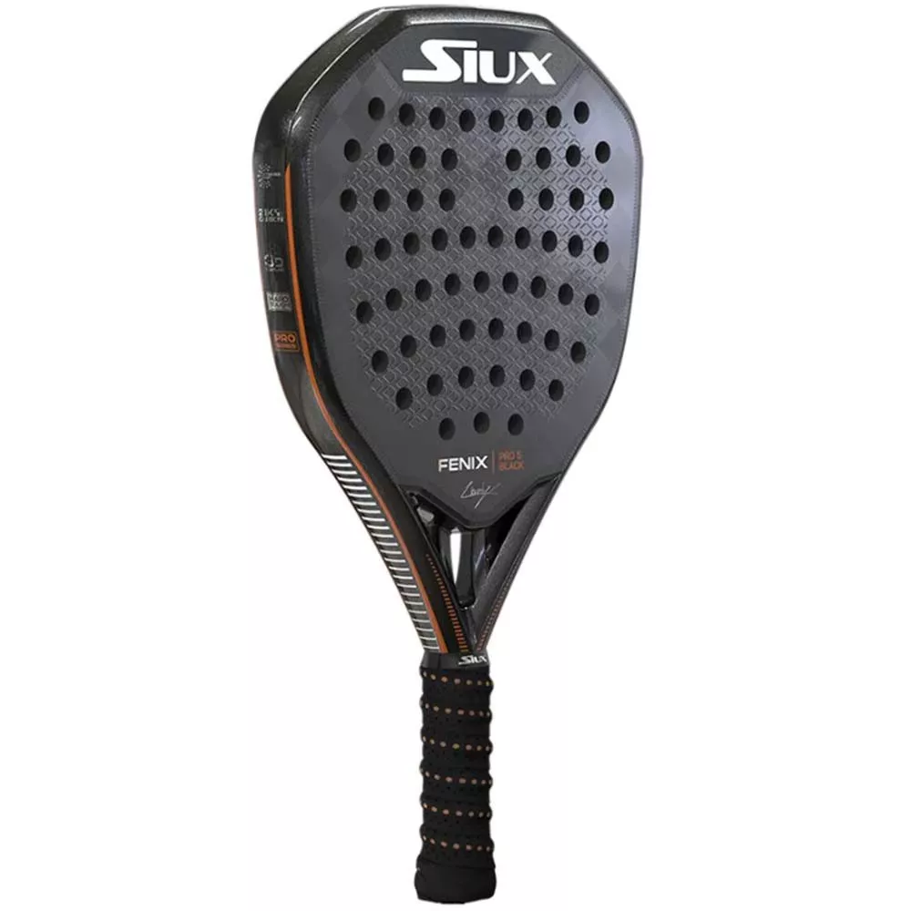 Raquette de padel Siux Fenix Pro 5 Black Edition Augsburger