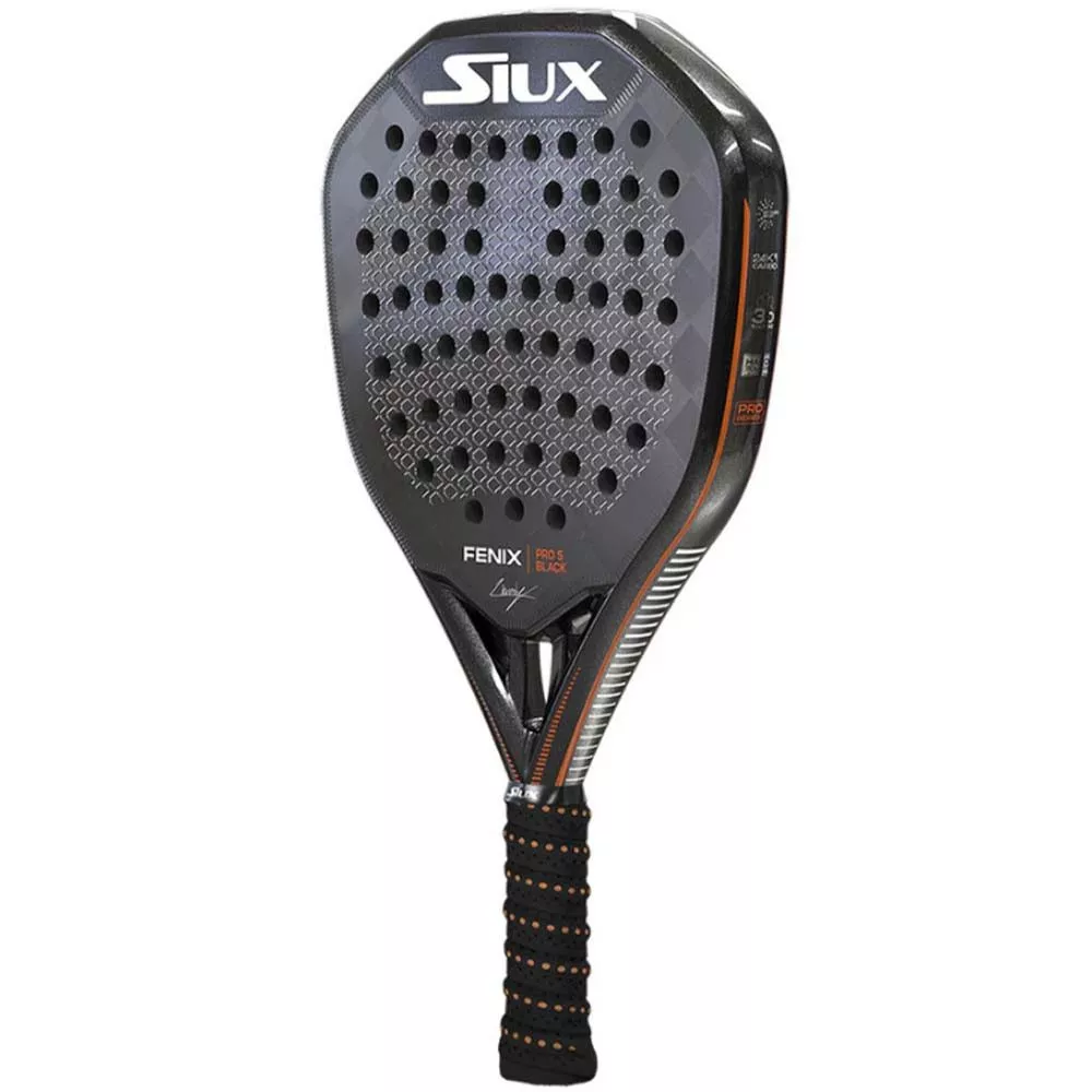 Raquette de padel Siux Fenix Pro 5 Black Edition Augsburger