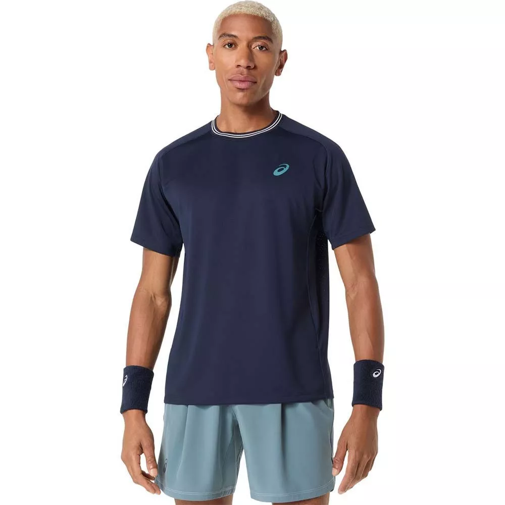T-Shirt Asics Game SS Bleu marine