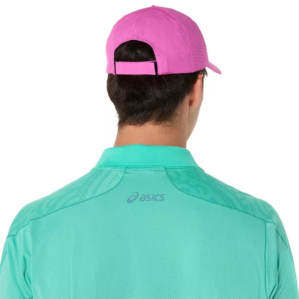 Polo Asics Match Jacquard SS Vert