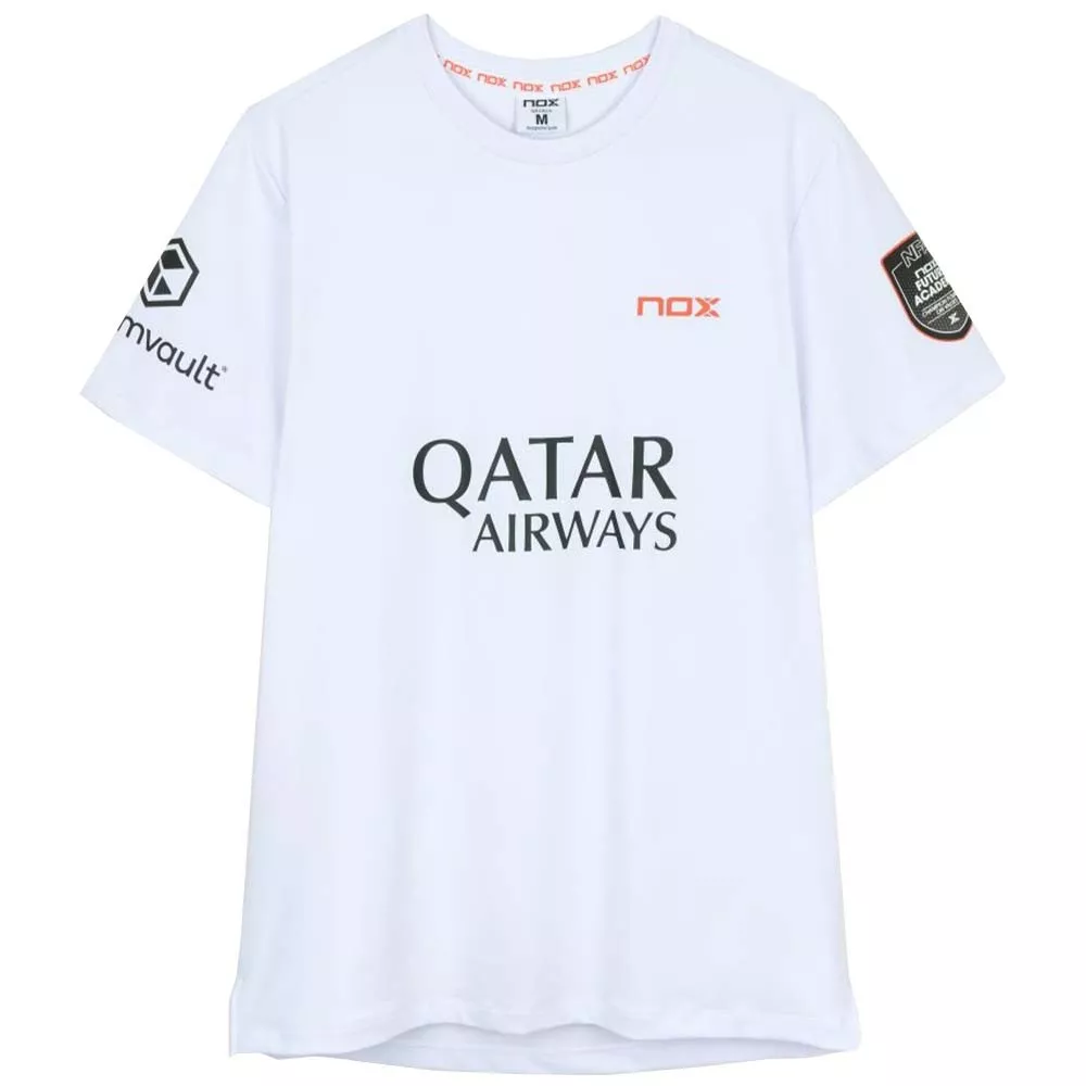 T-shirt Nox AT10 Agustín Tapia 2026 Blanc