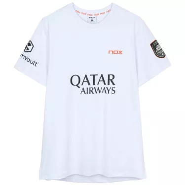 T-shirt Nox AT10 Agustín Tapia 2026 Blanc