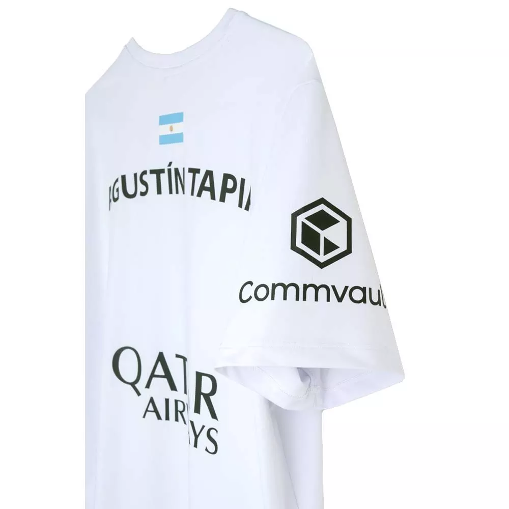 T-shirt Nox AT10 Agustín Tapia 2026 Blanc