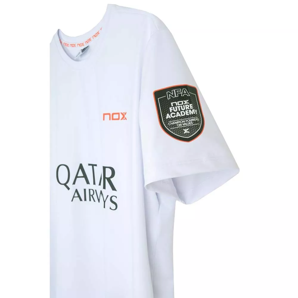 T-shirt Nox AT10 Agustín Tapia 2026 Blanc