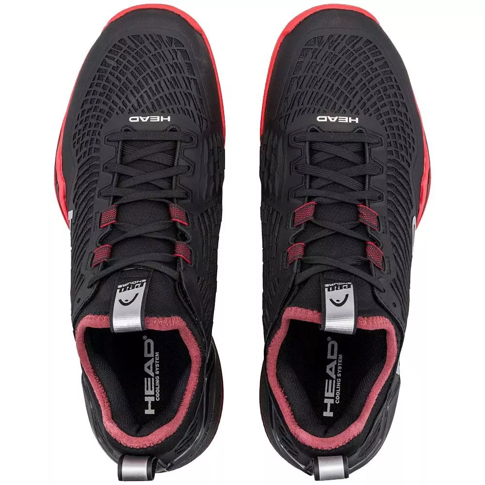 Chaussures Head Endure Pro Clay Noir / Rouge