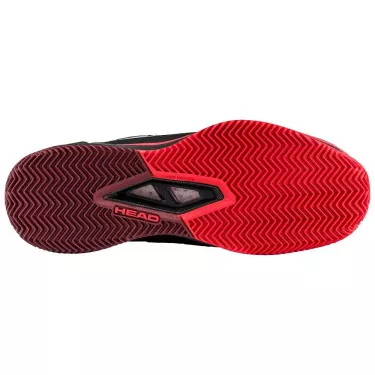 Chaussures Head Endure Pro Clay Noir / Rouge