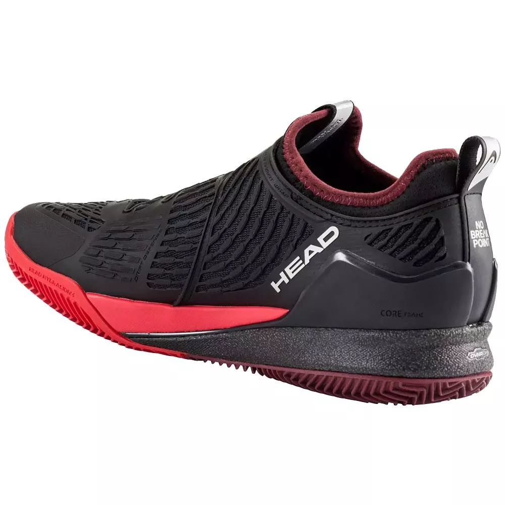 Chaussures Head Endure Pro BOA Clay Noir / Rouge