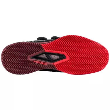 Chaussures Head Endure Pro BOA Clay Noir / Rouge