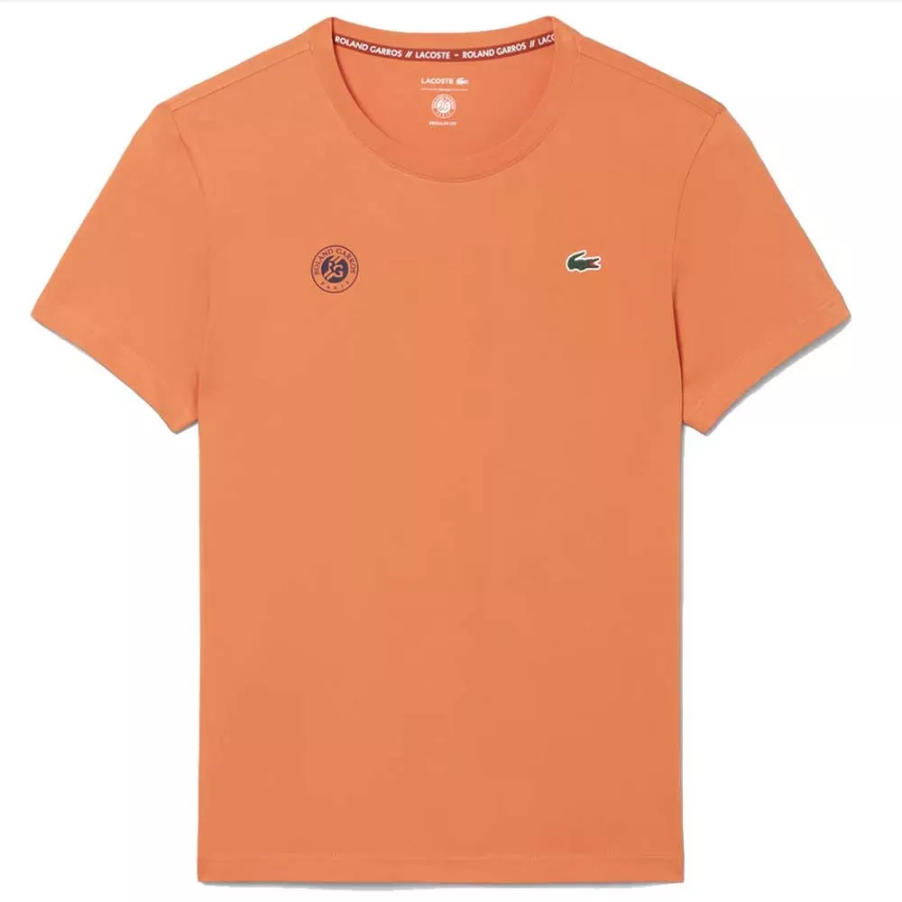 T-Shirt Lacoste Tennis Roland Garros Orange