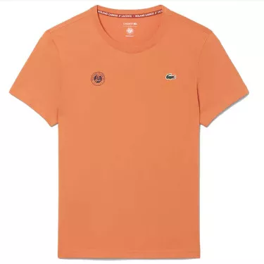 T-Shirt Lacoste Tennis Roland Garros Orange