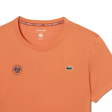 T-Shirt Lacoste Tennis Roland Garros Orange