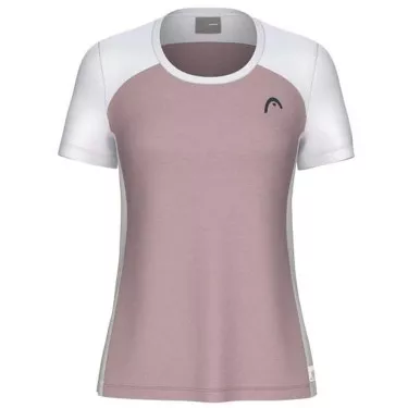 T-Shirt Head Petite Play Femme Rose poudré