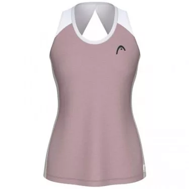 Débardeur Head Petite Play Tech Tank Top Rose poudré