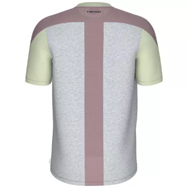 T-Shirt Head Play Tech 26 Gris chiné