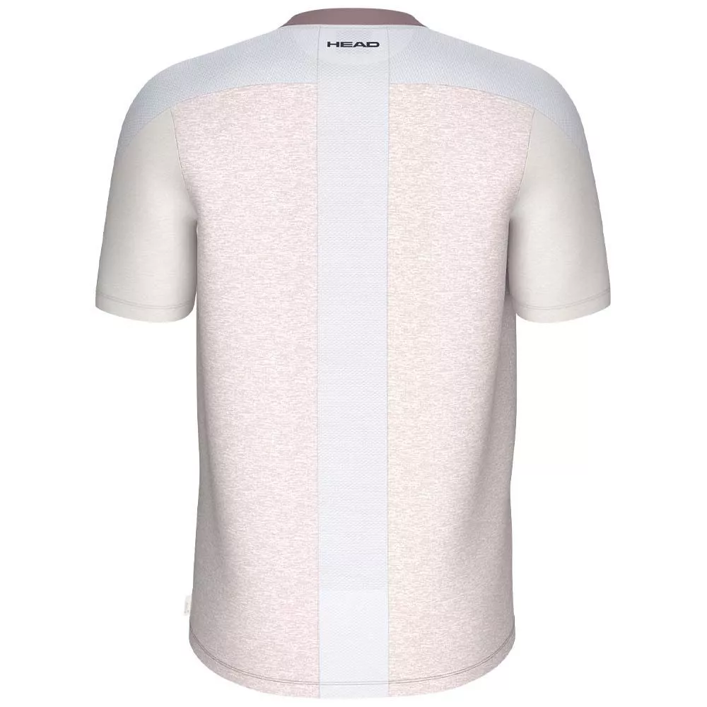 T-Shirt Head Play Tech 26 Rose chiné